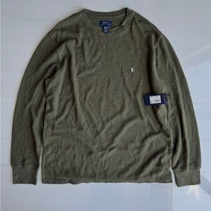 Polo by Ralph Lauren Green Long Sleeve Tee